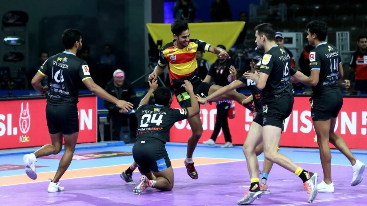 U Mumba ने Bengaluru Bulls को 34-32 से हराया: Ajit Chouhan ने किया मैच हीरो