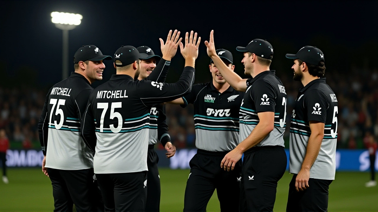 न्यूजीलैंड ने मार्क चैपमन की शतक पारी से पाकिस्तान को 73 रनों से हराया